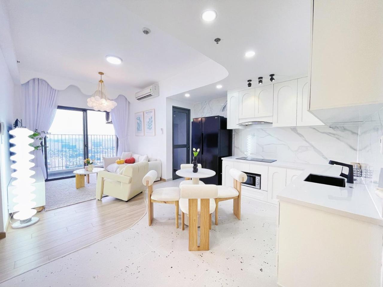 הו צ'י מין סיטי Mrt Apartment In Masteri Thao Dien מראה חיצוני תמונה